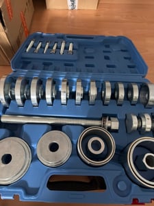 Bituxx universal Radlager Werkzeug Satz 31 tlg KFZ Radnaben Antriebswellen Abzieher Set MS-18998 Kunden-Foto 2