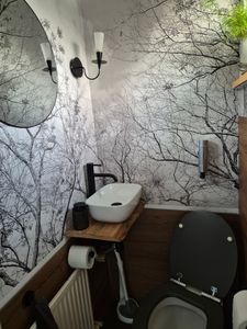 Rea Aufsatzwaschbecken Belinda Mini Rectangle Beige Kunden-Foto 1