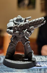 Warhammer 40.000 Space Marines Infernus Marines e vernici Foto del cliente 1