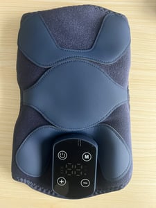 3-in-1 Knie-, Ellbogen- & Schulter-Massagegerät mit Wärme & Vibration, Tragbares Elektrisches Massagegerät, 5 Heizstufen, 5000mAh Akku, Tiefenentspann Kunden-Foto 2