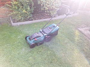 Rasaerba a batteria PARKSIDE® 40 V | rasaerba con modalità eco e sacco di raccolta da 50 litri | altezza regolabile in 7 posizioni | senza batteria Foto del cliente 1