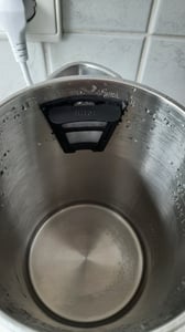 Lehmann 2L Glas-Wasserkocher für die Küche, 2200W elektrischer Wasserkocher aus Glas, Wasserkessel mit beleuchtetem Tank und verziertem Sockel Kunden-Foto 1