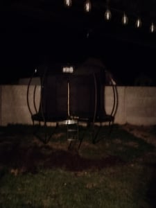 Aga SPORT EXCLUSIVE Trampolina 305 cm Czarna + siatka zabezpieczająca + drabinka Zdjęcie produktu od klienta nr 8