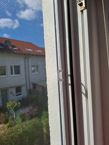 Fliegengitter mit Alu-Rahmen Fenster Insektenschutz Alu Rahmen Schutz Gitter Bausatz 100x120cm anthrazit (RAL 7016) Kunden-Foto 1