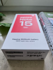 Xiaomi Redmi Note 15 5G Smartphone 6,77" 8 Go RAM 128 Go Snapdragon 6 Gen 3 108 MP 5520 mAh Noir Photo du client 2