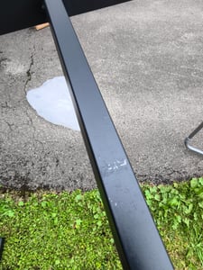 Gartenbank Venera Metall Sitzbank Schwarz für Terrasse und überdachten Außenbereich Kunden-Foto 7
