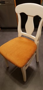 novely® PORTO - Polsterstoff in Breitcord-Optik - Ultraweicher Möbelstoff - Pflegeleichte Meterware 1 lfm - Farbe: 02 Dunkelbeige Kunden-Foto 2