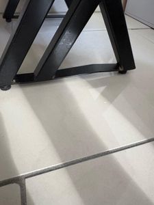 riess-ambiente Sideboard BARRACUDA 160cm natur silber Metall Teak Kommode mit Schubladen Kufenfüßen massiv antik Kunden-Foto 2