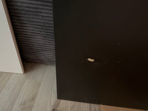 CDF Kommode Malwa M6 140 | Farbe: Schwarz | Schrank für Dokumente, Kleinigkeiten Kunden-Foto 5