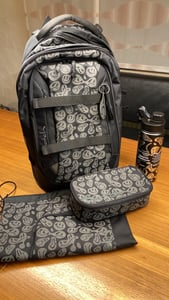 satch Pack Schulrucksack Set 4-tlg. Blurry Faces Kunden-Foto 1