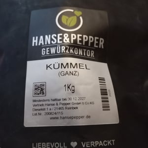 1kg Schwarz Kümmel Samen Gourmet Qualität herzhaft beste Qualität Gewürz optimal für Brot - Premium Serie Kunden-Foto 1