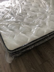 DEWINNER Matratze, 160 x 200 x 25 cm, Taschenfederkernmatratze und Memory-Schaum, 7 Zonen, ergonomisch, perfekte Unterstützung, atmungsaktiv Kunden-Foto 2