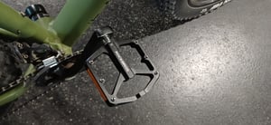 Pedały rowerowe ROCKBROS z odblaskami Pedały platformowe, 9/16 cala, wykonane z aluminium, tytanu Zdjęcie produktu od klienta nr 2