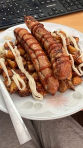 Horkovzdušná fritéza 6L Airfryer, 9 programů, 40–240 °C, funkce udržování teploty, průhledné okénko, nepřilnavý povrch, 1650 W, Černá Fotografie od zákazníka č. 1