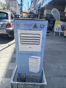 Condizionatore locale Tronic TLK 7000 C2 - Condizionatore portatile, per ambienti fino a 45 m³ Foto del cliente 1