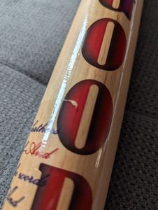 Harley Quinn Baseballschläger, Cosplay, 85cm, COMIC CON, Holz Baseballschläger, Halloween, Geschenk Kunden-Foto 3