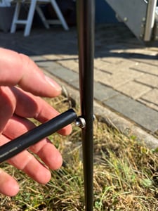 Bituxx Rosenbogen Metall Rankbogen Gartenbogen Torbogen Rundbogen Rankhilfe Garten Rankgitter 240cm MS-19556 Kunden-Foto 1