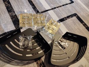Duschregal 2-Stück Eckregal ohne Bohren aus rostfreiem Aluminium Duschablage Selbstklebendes, mit 4 Klebeflächen und 4 Haken,für Bäder Küchen Grau Kunden-Foto 2