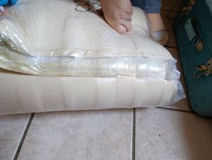 8 cm Gelschaum Matratzenauflage Topper Auflage weiß Bezug 160 x 200 Eckspanner Kunden-Foto 7