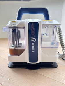 Samako Professioneller Teppichreiniger – Tragbarer Fleckenreiniger – Sofareiniger – Möbelreiniger – Staubsauger – Teppich – mit extra Bürste Kunden-Foto 2
