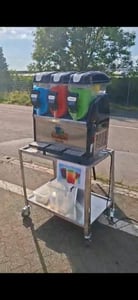 Belissia Slush Eis Sirup 3 x 1000ml Konzentrat | Blaubeer, Cola, Waldmeister | ergiebig in knalligen Farben (1:5) für bis zu 18 Liter | Glycerin frei Kunden-Foto 1