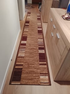 Läufer Antirutsch ADAGIO beige beige 67x370 cm Kunden-Foto 1