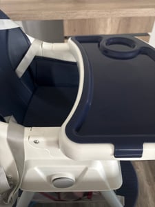 FCH Hochstuhl Baby 2-in-1 Vertehllbar und Klappbar Kinderhochstuhl mitwachsend Kindersitz Kinderstuhl mit Sicherheitsgurt ,pink Kunden-Foto 2