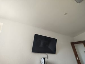 TV-Wandhalterung Wandhalter LCD LED VESA 32 - 55 zoll Fernseher Neigbar Schwenkbar TV Fernsehhalterung bis 400x400 Universal Schwarz Retoo Kunden-Foto 7
