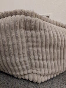 Hundekorb Orthopädisches Premium Hundebett, flauschig weich, abnehmbar/waschbar Cord, wärmender Cord Bezug / herausnehmbare Innenmatratze Kunden-Foto 3