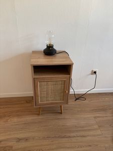 sweeek Bohème, Nachttisch, Natürlich/Natur, Holz, 2 Regale, 15 mm, 400 mm Kunden-Foto 2