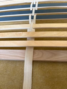 LEO 42 NV Lattenrost 80x200 cm 42 Federleisten 7 Zonen 10 Schieber Mittelgurt Buche/Birke Kunden-Foto 2