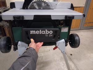 Metabo Tischkreissäge TS 254 mit Untergestell Kunden-Foto 3