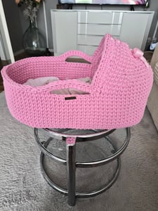 Premium Baumwollgarn Kokonki 5mm 100m Rolle - Piwonia Farbe, Vielseitig Kunden-Foto 3