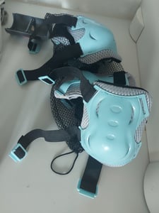 Schoner-Sets, 6er-Set, Schoner-Set für Kinder, Protektoren für Inline-Skating-Fahrräder-Skateboard, Schutzhülle für Skateboards und Rollschuhlaufen Kunden-Foto 1