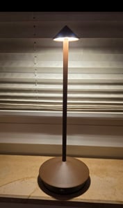 2er-Set schnurlose dimmbare LED-Tischlampen, wiederaufladbare Tischlampen für Restaurants, Bars, Schlafzimmer, weiß Kunden-Foto 16
