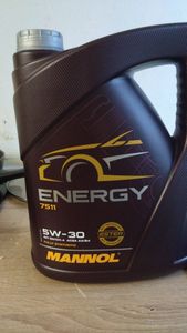 Mannol Neuware 07/2023 Auto Motoröl 5W30 Energy 1 Liter (7511) (Synthetisch) Kunden-Foto 2