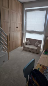 Flumi Kindersofa ausklappbar, Kindercouch mit Schlaffunktion, waschbarer Bezug Kunden-Foto 1