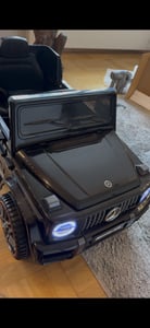 ALIGHTUP voitures électriques pour enfants Mercedes Benz G63 AMG avec 12V véhicule électrique 2,4G télécommande, 2 portes véhicule électrique pour enfants avec MP3 Rouge Photo du client 1