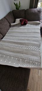 TT Home In-& Outdoor Teppich Wetterfest Balkon Küche Wohnzimmer Boho Rauten Design Größe 133x190 cm Kunden-Foto 1