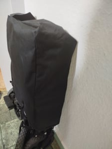 Juskys Bollerwagen 100 kg Tragkraft - Outdoor Transportwagen faltbar - Schwarz Kunden-Foto 3