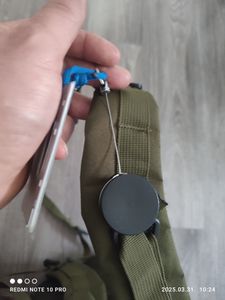INF Ausziehbarer Schlüsselanhänger mit Stahldraht 1 pack Kunden-Foto 1