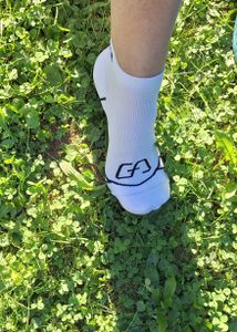 Unisex Knöchel Kompressionsstrümpfe für Sport, Atmungsaktiv, Antibakteriell, Elasthan, Blutzirkulationsfördernd, Verletzungspräventiv Kunden-Foto 1