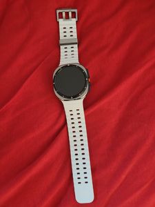Samsung Marine Band ET-SNL70 für die Galaxy Watch Ultra, Band, Smartwatch, Orange, Samsung, Galaxy Watch Ultra, Schwarz Kunden-Foto 1