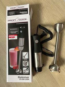 ProfiCook PC-SM 1094, Blender immersyjny, 1000 W, Czarny, Stal nierdzewna Zdjęcie produktu od klienta nr 1
