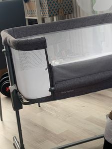 3-in-1 Beistellbett, Reisebett & Babybett, höhenverstellbar, für Neugeborene Kunden-Foto 2
