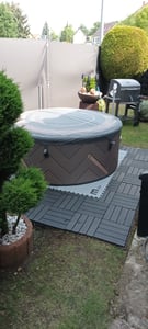 MSpa Whirlpool Cocoon, 180x180x65cm Kunden-Foto 2