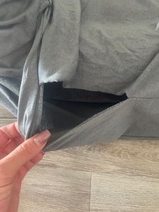 Jersey Kinder Bettwäsche 100x135cm Hautfreundlich Atmungsaktiv Baumwolle Grau Kunden-Foto 1