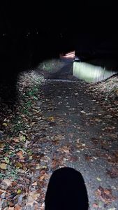 E-Bike Fahrradscheinwerfer Fernlicht Fahrradlampe 120 LUX  306054E Kunden-Foto 3