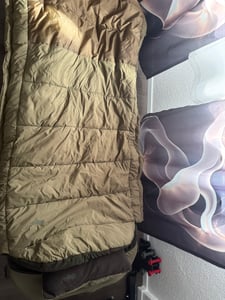 Angelliege mit Schlafsack, 220x95 cm, Höhe 45-60 cm, herausnehmbare Matratze, separates Kissen Kunden-Foto 1