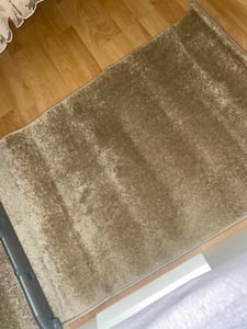 Teppich Wohnzimmer Kurzflor Einfarbig für Schlafzimmer kinderzimmer weicher pflegeleichter, versch.- Größen, Farben Kunden-Foto 3